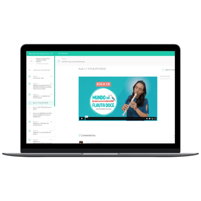 Face de dentro do curso