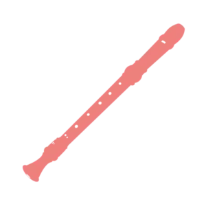 Flauta Doce Rosa